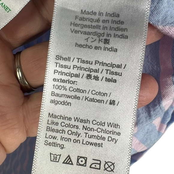 J.CREW Seersucker Lightweight Striped Long Sleeve Button Down Shirt Slim Large - Picture 6 of 10